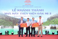 Kl994 game bài casino hấp dẫn Hà Đô (HDG) khánh thành Nhà máy Thủy điện Đăk Mi 2 tại Quảng Nam