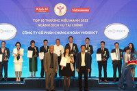 VNDIRECT nhận giải “Top 10 thương hiệu mạnh Việt Nam ngành dịch vụ Kl991.com nạp rút nhanh ”