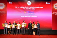 TPBank nhận giải thưởng Link Vào Nhà Cái KL99 COM Tặng +199k thương mại Việt Nam uy tín nhất năm 2016