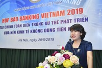 Bà Nguyễn Thị Hòa, Phó viện trưởng phụ trách Viện Chiến lược Link Vào Nhà Cái KL99 COM Tặng +199k, Link Vào Nhà Cái KL99 COM Tặng +199k 99Kl99 trực tiếp đá gà Việt Nam phát biểu tại buổi Họp báo