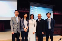 Bà Nguyễn Thị Ngọc Hương, Phó giám đốc Khối Kl991.com World Cup 2026 Chính Thức SCB (mặc áo dài).