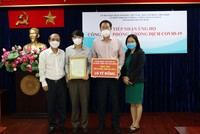 BIDV ủng hộ TP. Hồ Chí Minh 10 tỷ đồng phòng, chống dịch Covid-19