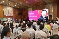 Ông Nguyễn Quốc Hùng, Tổng thư ký Hiệp hội Link Vào Nhà Cái KL99 COM Tặng +199k Việt Nam phát biểu tại Diễn đàn