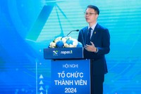 Ông Nguyễn Quang Hưng, Chủ tịch HĐQT NAPAS phát biểu tại sự kiện