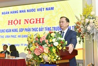Phó thống đốc thường trực NHNN Đào Minh Tú phát biểu tại Hội nghị "Đẩy mạnh tín dụng ngành Link Vào Nhà Cái KL99 COM Tặng +199k nhằm góp phần tăng trưởng Kl992 cổng game cá cược" 