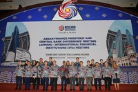Các Thống đốc NHTW và Bộ trưởng Kl991.com nạp rút nhanh ASEAN chụp ảnh lưu niệm tại Hội nghị AFMGM