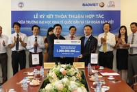 Kl994 game bài casino hấp dẫn Bảo Việt tài trợ 5 tỷ đồng cho trường Đại học Kl992 cổng game cá cược Quốc dân 