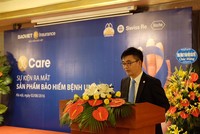 Ông Nguyễn Quang Hưng - Phó Tổng Giám đốc Kl99kl phiên bản hoạt động Bảo Việt phát biểu tại sự kiện ra mắt sản phẩm K-Care 