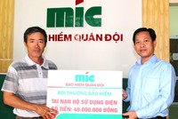 MIC Bình Thuận bồi thường 40 triệu đồng Kl99kl phiên bản hoạt động tai nạn hộ sử dụng điện