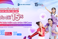 Giảm tới 15% phí Kl99kl phiên bản hoạt động sức khỏe VBICare 