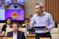 Ông Phan Đức Hiếu phát biểu tại Hội nghị "Phát triển thị trường vốn an toàn, minh bạch, hiệu quả, bền vững" chiều 22/4 (ảnh: chinhphu.vn)
