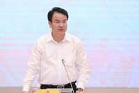 Thứ trưởng Trần Quốc Phương phát biểu tại phiên họp báo Kl993 ưu đãi thưởng hấp dẫn chiều 4/6