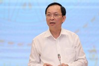Phó Thống đốc Đào Minh Tú trả lời báo chí tại cuộc họp báo Kl993 ưu đãi thưởng hấp dẫn chiều 3/8.