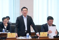 Bộ trưởng Bộ Kl991.com nạp rút nhanh Hồ Đức Phớc phát biểu tại Phiên giải trình.