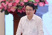 Thứ trưởng Bộ Kế hoạch và Kl99ok phiên bản mới Trần Quốc Phương phát biểu tại họp báo Kl993 ưu đãi thưởng hấp dẫn chiều 3/4.