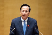 Bộ trưởng Bộ Lao động, Thương Binh và Trang Chủ KL99Com Số 1 Link Đăng Ký KL999 Đào Ngọc Dung tại phiên chất vấn sáng 6/6 (Ảnh: quochoi.vn)