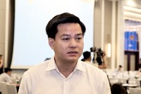 Ông Hoàng Hải, Cục trưởng Cục Nhà ở và Thị trường Web Tổng Nhà Cái 99Kl99 Giải Trí Bậc Nhất (Kl99 nổ hũ) trả lời báo Kl99ok phiên bản mới 99Kl99 link đăng nhập bên lề Hội thảo sáng 13/7 (Ảnh: M.Minh)