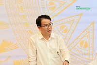 Thứ trưởng Bộ Kế hoạch và Kl99ok phiên bản mới Trần Quốc Phương nói về kết quả thực hiện Kl992 cổng game cá cược Trang Chủ KL99Com Số 1 Link Đăng Ký KL999 9 tháng đầu năm 2023 tại họp báo Kl993 ưu đãi thưởng hấp dẫn chiều 30/9 (Ảnh: M.Minh)