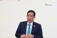 Phó Chủ nhiệm Ủy ban Trang Chủ KL99Com Số 1 Link Đăng Ký KL999 của Quốc hội Đặng Thuần Phong trả lời tại họp báo Quốc hội sáng 29/6 (Ảnh: M.Minh)