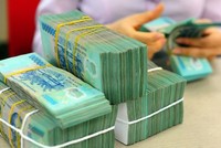 Mục tiêu tăng trưởng tín dụng năm 2024 là 15% nhưng đến 26/8/2024 mới tăng được 6,68% (Ảnh minh hoạ)