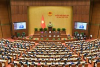 Kỳ họp thứ 8 Quốc hội khoá XV khai mạc sáng 21/10 (Ảnh: quochoi.vn)