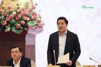 Thứ trưởng Bộ Kế hoạch và Kl99ok phiên bản mới Nguyễn Đức Tâm thông tin tại buổi họp báo chiều 8/1 (Ảnh: M.Minh)