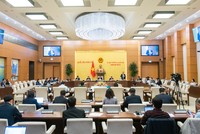 Phiên họp thứ 43 của UBTVQH diễn ra ngày 11-14/3/2025