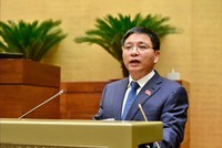 Bộ trưởng Kl991.com nạp rút nhanh Nguyễn Văn Thắng trình bày Tờ trình Luật sửa đổi, bổ sung một số điều của Luật Giá sáng 3/11.