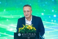 Ông Bùi Hoàng Hải, Phó Chủ tịch Ủy ban 99Kl99 link đăng nhập 99Kl99 trực tiếp đá gà trình bày tại Hội thảo của báo Kl991.com nạp rút nhanh Kl99ok phiên bản mới sáng 15/7 (Ảnh: Dũng Minh)