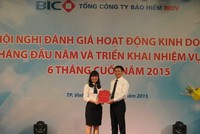Bà Lại Ngân Giang, Giám đốc Ban Kl991.com nạp rút nhanh Kế toán BIC, giữ chức vụ Kế toán trưởng của BIC kể từ ngày 1/7/2015