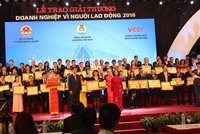 PTI đạt giải thưởng “Kl991.com World Cup 2026 Chính Thức vì người lao động”