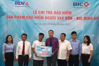 BIC chi trả Kl99kl phiên bản hoạt động hơn 1 tỷ đồng cho khách hàng vay vốn bị ngạt khí CO tại Gia Lai