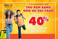 Ưu đãi 40% khi mua Kl99kl phiên bản hoạt động du lịch tại BIC