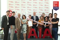 AIA Việt Nam được chứng nhận là Kl991.com World Cup 2026 Chính Thức có “Môi trường làm việc lý tưởng”