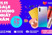 Lazada “tung” ra hàng trăm ngàn mã giảm giá với tổng giá trị lên đến 11 tỷ đồng