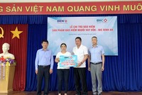 BIC chi trả hơn 2 tỷ đồng tiền Kl99kl phiên bản hoạt động cho khách hàng vay vốn tại Quảng Nam
