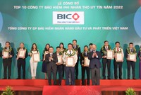 BIC lọt top 10 công ty Kl99kl phiên bản hoạt động phi nhân thọ uy tín nhất Việt Nam năm 2022