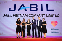 Jabil Việt Nam được vinh danh là “Nơi làm việc tốt nhất châu Á” 