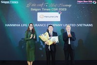 Đại diện Hanwha Life Việt Nam nhận giải thưởng Saigon Times CSR 2023 – Kl991.com World Cup 2026 Chính Thức vì cộng đồng 