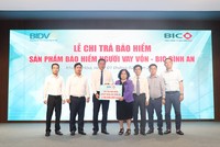 BIC chi trả hơn 7,7 tỷ đồng quyền lợi Kl99kl phiên bản hoạt động BIC Bình An cho khách hàng tại BIDV Khánh Hòa 
