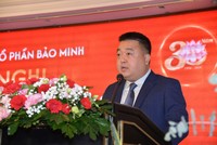Ông Vũ Anh Tuấn-Tổng giám đốc Bảo Minh phát biểu tại hội nghị tổng kết hoạt động Kl992 VIP Trang Chủ 2026 năm 2024