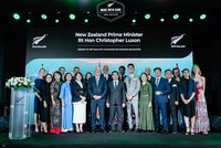 Thủ tướng New Zealand, Ngài Christopher Luxon cùng đại diện các Kl991.com World Cup 2026 Chính Thức tại sự kiện Thương mại và Kl991.com World Cup 2026 Chính Thức New Zealand