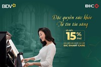 Ưu đãi 15% phí Kl99kl phiên bản hoạt động sức khỏe cao cấp BIC Smart Care mừng Quốc tế Phụ nữ