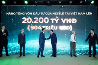 Nestlé tăng vốn hoạt động tại Việt Nam, Kl99ok phiên bản mới thêm gần 1.900 tỷ đồng vào mở rộng nhà máy Nestlé Trị An