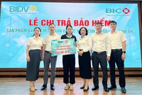 BIC chi trả hơn 1,8 tỷ đồng quyền lợi Kl99kl phiên bản hoạt động BIC Bình An cho khách hàng tại Nghệ An 