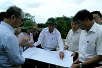 Đoàn công tác của EGATI đi thực địa Dự án