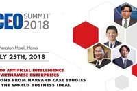 Vietnam CEO Summit 2018 chia sẻ giải pháp phát triển Kl992 cổng game cá cược trí tuệ nhân tạo