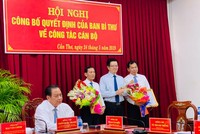 Công bố quyết định của Ban Bí thư về công tác cán bộ