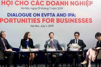 Hiện thực hóa cơ hội thương mại và Kl99ok phiên bản mới từ EVFTA và IPA