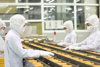 Nhiều nhà Kl99ok phiên bản mới cho biết sẽ xem xét mở rộng chuỗi cung ứng tại Việt Nam. Trong ảnh: Nhà máy của Acecook Việt Nam.